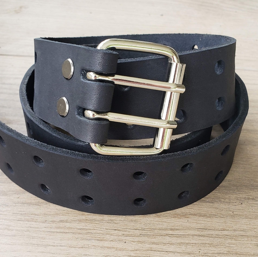 Custom Leather Hole Belt